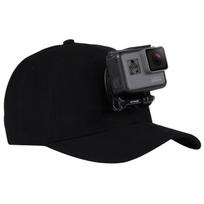 Puluz PU195 kepurė su veiksmo kameros laikikliu (GoPro, DJI, Insta360), juoda