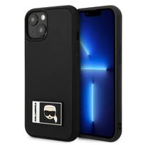 Karl Lagerfeld Ikonik Patch dėklas, skirtas iPhone 13 mini, juodas