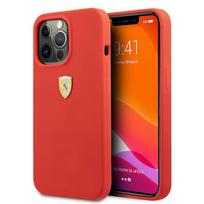 Ferrari Silicone dėklas skirtas iPhone 13 Pro Max, raudonas