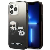 Karl Lagerfeld Gradient Ikonik Karl&Choupette dėklas iPhone 13 Pro / 13