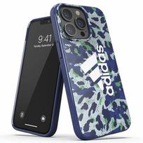 Adidas iPhone 13 / 13 Pro dėklas Snap Case Leopard, mėlynas