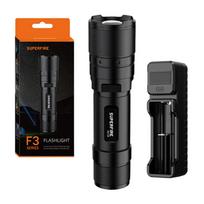 Žibintuvėlis Superfire F3-L2, 570 lm, 260 m, Zoom
