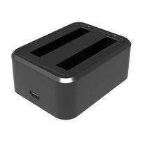 Puluz PU818 dvigubas USB-C baterijų įkroviklis Insta360 X3