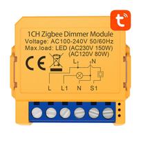 Išmanusis jungiklis apšvietimui Avatto ZDMS16-1 Tuya ZigBee