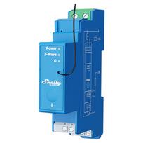 Shelly Qubino Pro 1 DIN bėgelio relė, 1 kanalo, Z-Wave (106331)