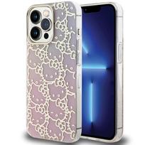 Dėklas iPhone 15 Pro telefonui Hello Kitty IML Gradient, rožinis