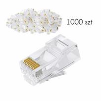 RJ45 (8P8C) neekranuotos jungtys 1000 vnt.