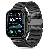 Tech-Protect Milano dirželis Apple Watch 6/7/8/9/10/SE/Ultra 1/2, juodas