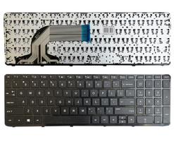 HP 250 G2, G3 / 255 G2, G3 / 256 G2, G3 klaviatūra su rėmeliu, juoda