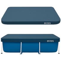 Intex 28036 karkasinių baseinų uždangalas 260x160 cm, tamsiai mėlynas