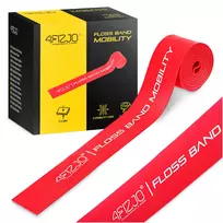 Kompresinė flosingo juosta 4FIZJO Floss Band 1,5 mm raudona