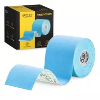Kineziologinis teipas 4FIZJO, 7,5 cm x 5 m, šviesiai mėlynas