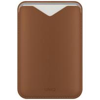 Magnetinė telefono piniginė-stovas Uniq Lyden Evo, ruda