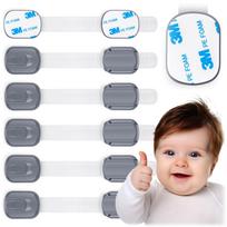 Spintelių ir stalčių apsaugos Ricokids 798101, pilkos, 6 vnt.