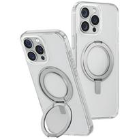 Uniq Swivix skaidrus dėklas su 360 sukama kojele, skirtas iPhone 16 Pro Max