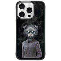 Nimmy Cute Pet MagSafe dėklas telefonui iPhone 16 Pro Max, juodas