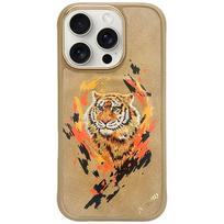 „Nimmy Tiger MagSafe“ dėklas, skirtas „iPhone 16 Pro Max“, rudas
