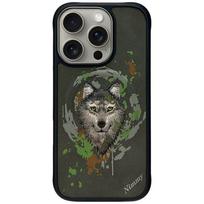 Nimmy Wilk MagSafe dėklas telefonui iPhone 16 Pro Max, pilkas