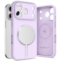 "Tech-Protect Silicone MagSafe" dėklas "iPhone 17 Pro", violetinis