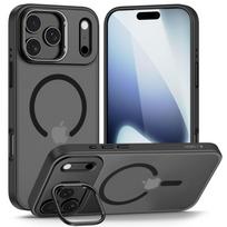 Tech-Protect dėklas iPhone 17 Pro Max su MagSafe MagStand, juodas matinis