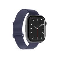 Išmaniojo laikrodžio dirželis Puro Sport Apple Watch 44/45/46/49 mm, tamsiai mėlynas