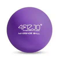 Masažo kamuoliukas 4FIZJO Lacrosse 6,25 cm, violetinis