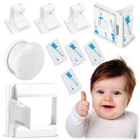 Magnetinis spintelių užraktas Ricokids 798000, 4 vnt., baltas