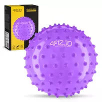 4FIZJO masažinis kamuolys su dygliukais 20 cm, violetinis