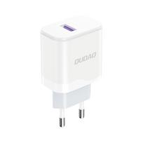 Dudao A20EU USB-A 18W sieninis įkroviklis - baltas