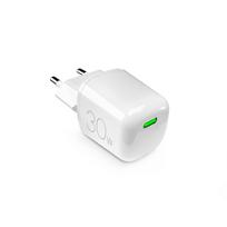 Puro MiniPro 30W GaN USB-C sieninis įkroviklis, baltas