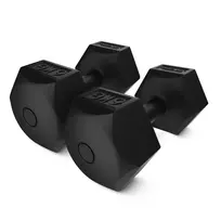 Bituminiai svarmenys treniruotėms 4FIZJO 2 x 6 kg, juodi