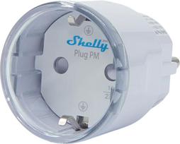 Išmanusis energijos matuoklis Shelly Plug PM Gen3, 16A, baltas