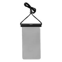 Vandeniui atsparus telefono dėklas Baseus AquaGlide, IPX8, iki 7,2", juodas