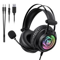 Laidinės žaidimų ausinės ONIKUMA X80 RGB, 50mm