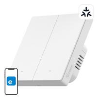 Išmanusis sieninis jungiklis Sonoff M5-2C-86W, 2 kanalų, Matter WiFi
