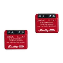 Išmaniųjų jungiklių rinkinys Shelly 1PM Mini Gen3 (2 vnt.)