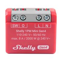 Išmanusis valdiklis Shelly 1PM Mini Gen4 Zigbee Matter 8A