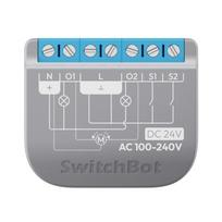 Išmanusis dviejų kanalų jungiklis SwitchBot Relay Switch 2PM Matter