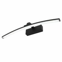 LED sieninis šviestuvas virš veidrodžio 40 cm, 12W, 4000K, juodas