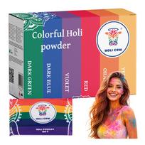 Holi Cow spalvotų miltelių rinkinys (6 x 100 g)