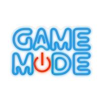 Forever Light PLEXI LED GAME MODE neono lempa mėlyna/raudona