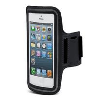 Sportinis dėklas telefonui ant rankos Maclean MC-405 B, iki 4.8", juodas