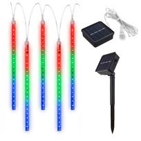Maclean MCE412 solarinė LED girlianda Leduokliai, 2.4m, 144 LED, RGB