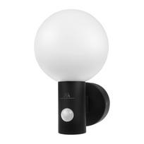 Maclean MCE515 B LED lauko sieninis šviestuvas su judesio davikliu, 15W, IP65, juodas