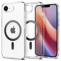 Spigen Ultra Hybrid MagSafe dėklas, skirtas iPhone 16e / 17e, Carbon Fiber