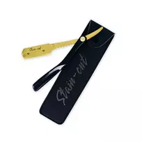 Stain-Cut Plastic Black & Gold Razor Vienašmenis skustuvas, 1vnt.