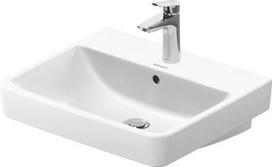 Vonios praustuvas Duravit 23755500002, keramika, 55 cm x 46 cm x 12.5 cm, balta sp.