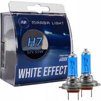 Marba Light White Effect H7 halogeninės lemputės 55 W, 12 V, 2 vnt.