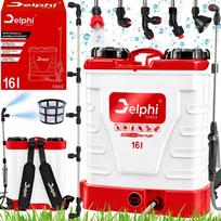 Delphi Tools 16 l akumuliatorinis nugarinis purkštuvas 12 V 8 Ah, 5,5 bar