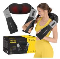 Kaklo ir pečių masažuoklis 4FIZJO Shiatsu Ultra+, pilkas